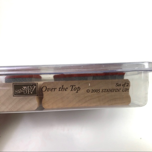 Stampin’ Up Over the Top Skateboarding Wood Stamp Set - Picture 4 of 4